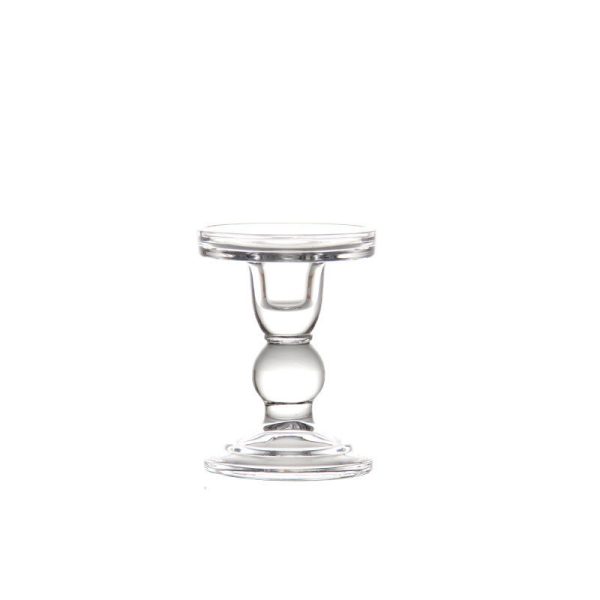 ⁦Candle Holders For 3 Inches Pillar Candle Or 7 8 Inch Taper Candle, Candlestick Holder Set Of 3 For Wedding Or Home Decoration⁩ - الصورة ⁦4⁩