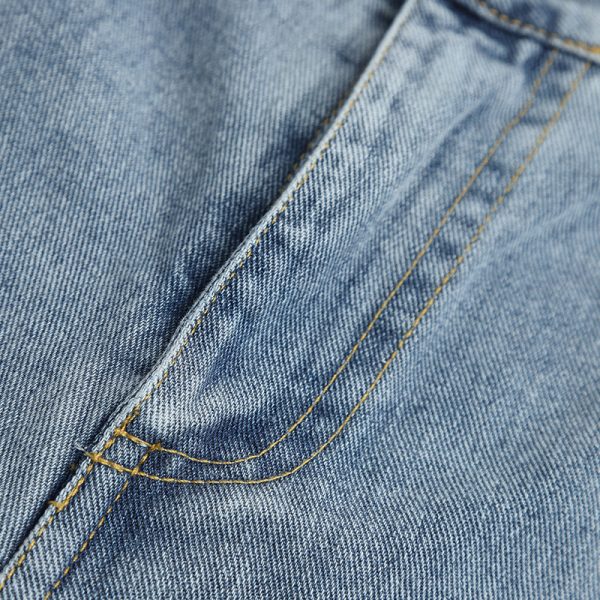 ⁦Bow Tie High Waist Denim Sweet Cool Korean Version⁩ - الصورة ⁦4⁩