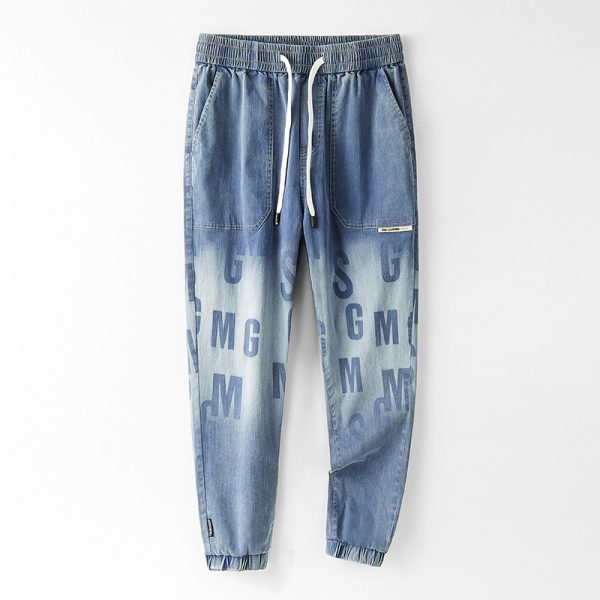 ⁦Summer Thin Casual Pants Young Men⁩ - الصورة ⁦2⁩