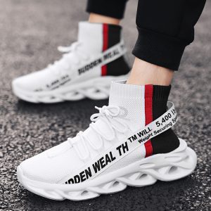 Breathable high-top socks shoes