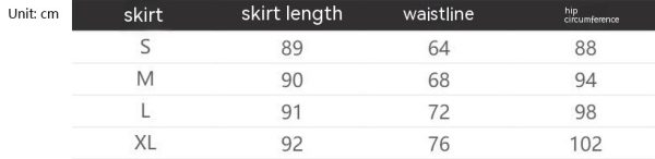⁦Black High-grade PU Leather Skirt Women⁩ - الصورة ⁦8⁩
