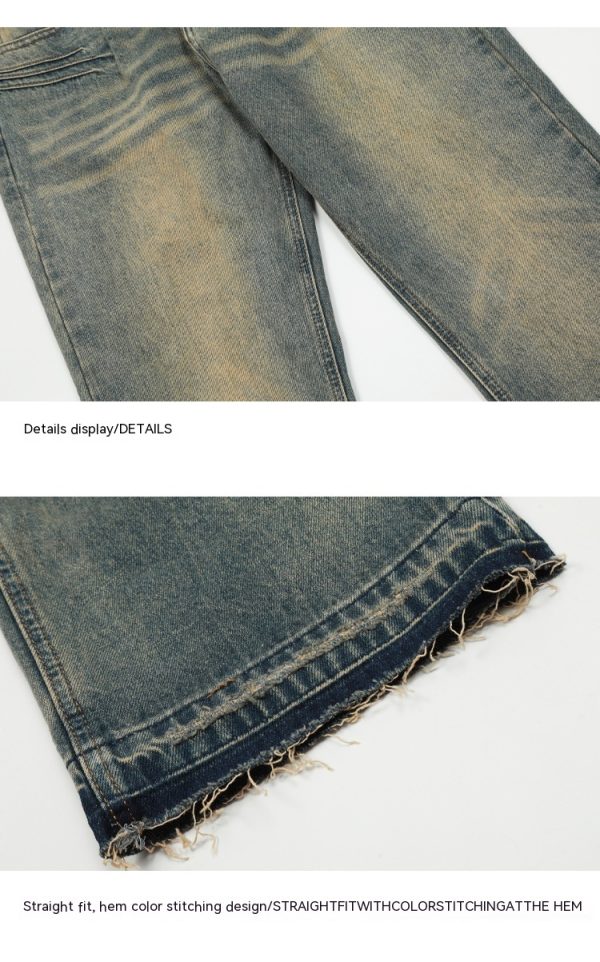 ⁦American Retro High Street Yellow Mud Jeans Men⁩ - الصورة ⁦8⁩