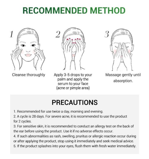 ⁦Acne Treatment Serum Facial Repair Oil⁩ - الصورة ⁦5⁩