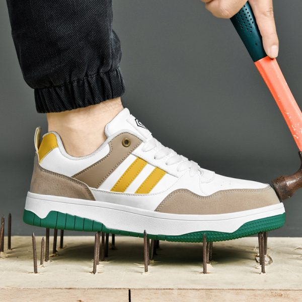 ⁦Summer Breathable Lightweight Anti-smashing And Anti-penetration Work Shoes Men⁩ - الصورة ⁦4⁩