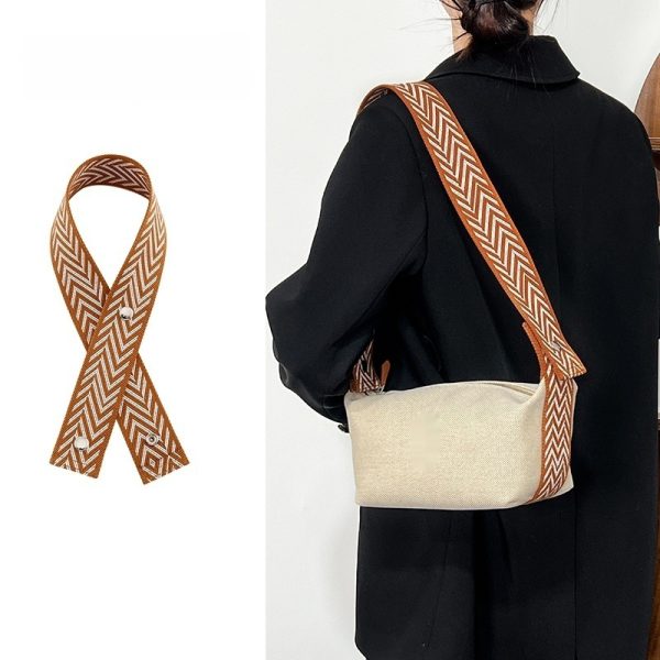 ⁦Wash Bag, Armpit Canvas Shoulder Strap, Inner Liner Accessories⁩ - الصورة ⁦9⁩