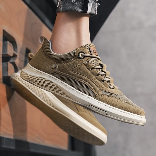 ⁦Breathable mesh sports men's shoes⁩ - الصورة ⁦7⁩