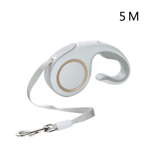 ⁦Automatic Explore Retractable Dog Leash Pet Traction Rope 5M Dog Retractable Traction Rope Dog Leash Cat Puppy Harness Belt Automatic Flexible Small Medium Dogs Pet Products⁩ - الصورة ⁦8⁩