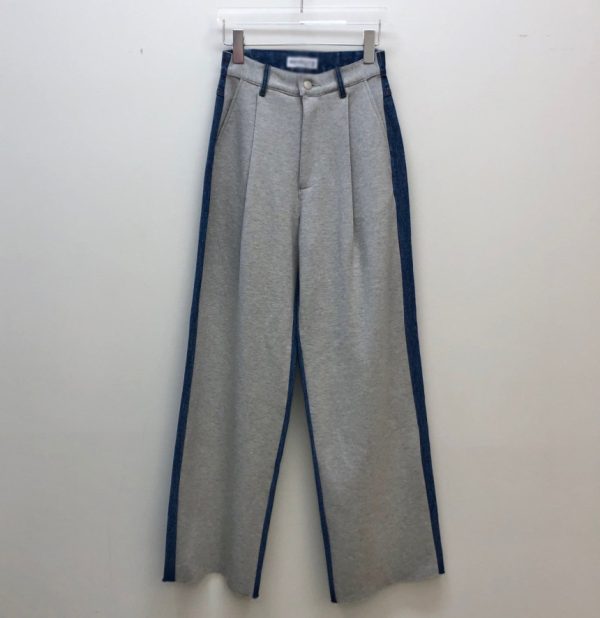 ⁦Women's Denim Elastic Waist Casual Pants⁩ - الصورة ⁦7⁩