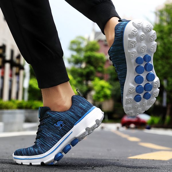 ⁦Breathable mesh student running shoes⁩ - الصورة ⁦2⁩