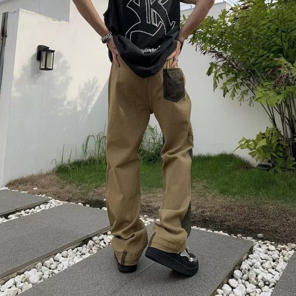 ⁦American Style Hip Hop Street Hiphop Jeans Men⁩ - الصورة ⁦8⁩