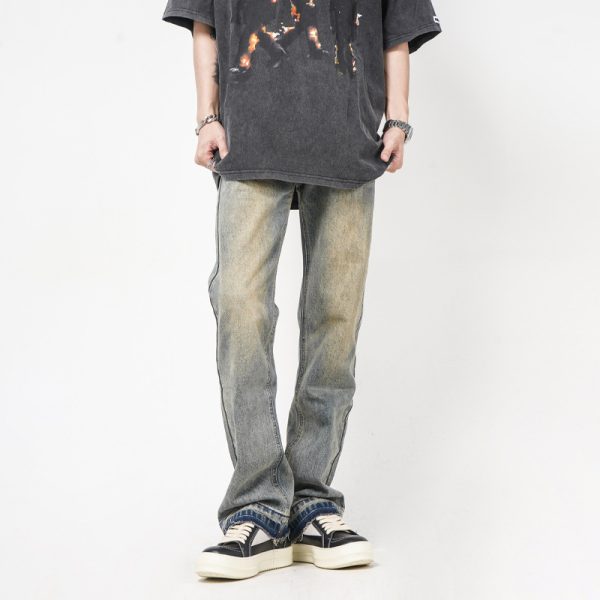 ⁦American Retro High Street Yellow Mud Jeans Men⁩ - الصورة ⁦5⁩