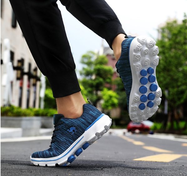 ⁦Breathable mesh student running shoes⁩ - الصورة ⁦7⁩