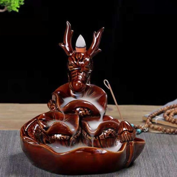 ⁦Backflow Incense Burner Creative Leading Furniture Accessories⁩ - الصورة ⁦5⁩