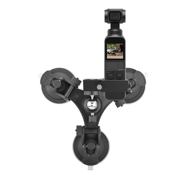 ⁦Car Holder Suction Cup Pocket Camera Stabilizer Accessory⁩ - الصورة ⁦3⁩