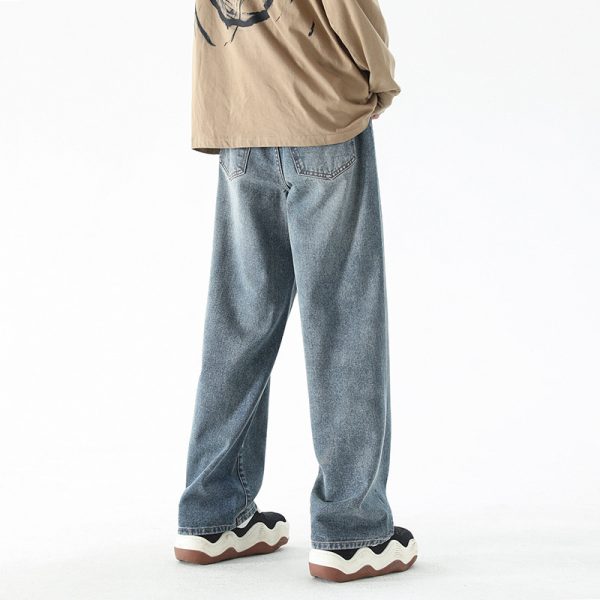 ⁦Summer American Style Loose Vintage Jeans For Men⁩ - الصورة ⁦2⁩