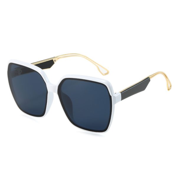 ⁦Sun Glasses Square Gradient Color Women's Sunglasses Fashion Outdoor UV-proof⁩ - الصورة ⁦7⁩