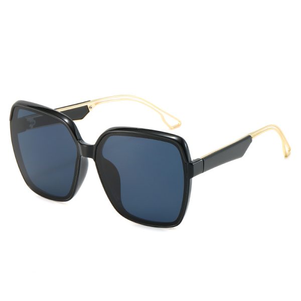 ⁦Sun Glasses Square Gradient Color Women's Sunglasses Fashion Outdoor UV-proof⁩ - الصورة ⁦4⁩