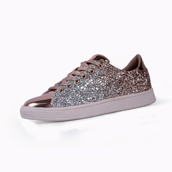 ⁦Women's Colorful Sequins Casual Low-top Shoes⁩ - الصورة ⁦5⁩