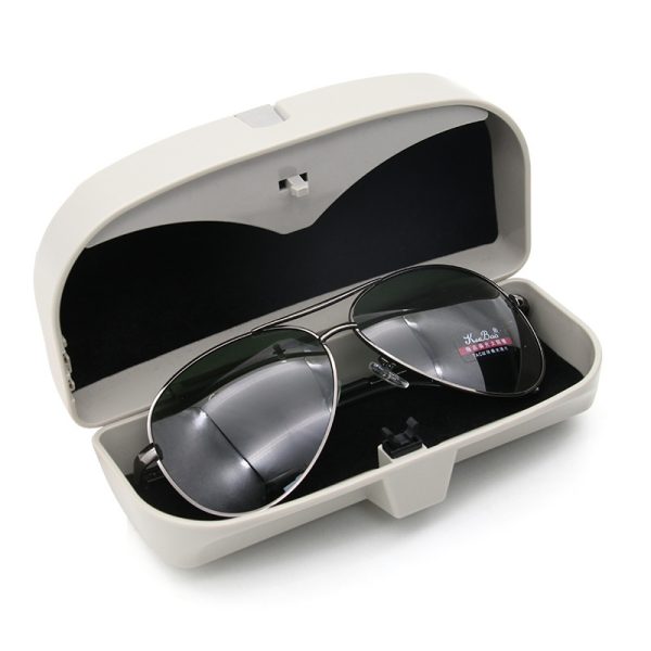 ⁦Car glasses case car sun visor bill glasses clip⁩ - الصورة ⁦2⁩