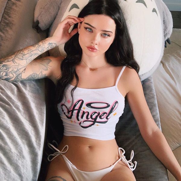 Angel strap T-shirt