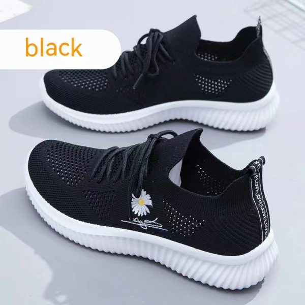⁦Women's Nude Shoes Leisure Sports Breathable Mesh Surface⁩ - الصورة ⁦8⁩