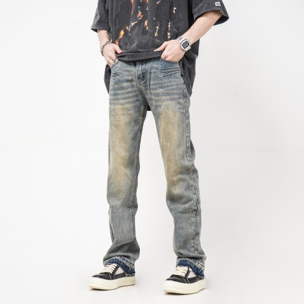 ⁦American Retro High Street Yellow Mud Jeans Men⁩ - الصورة ⁦4⁩
