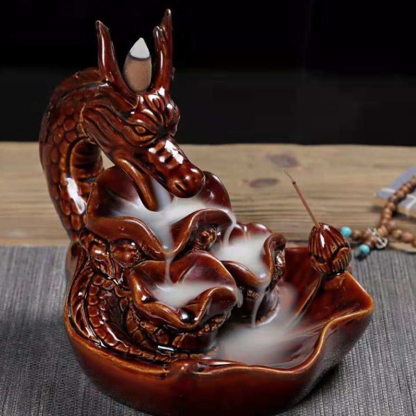 ⁦Backflow Incense Burner Creative Leading Furniture Accessories⁩ - الصورة ⁦4⁩