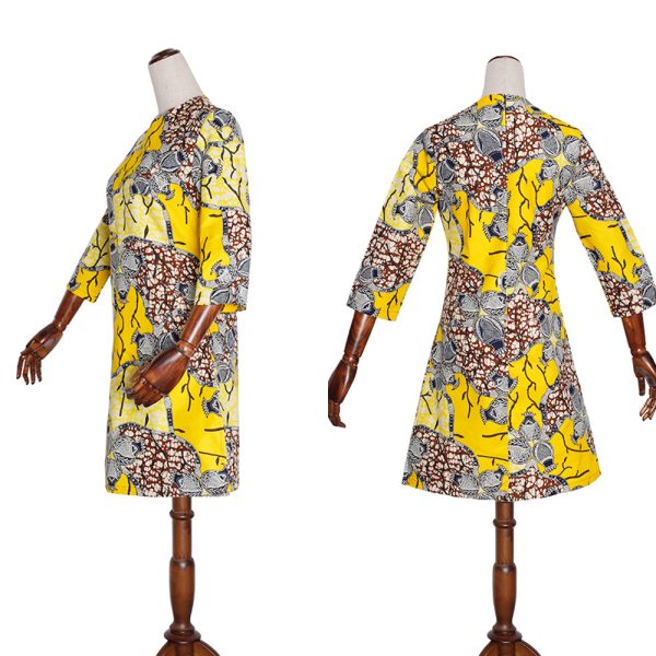 ⁦African Print Dress Outfit For Women Dashiki Top Shirts⁩ - الصورة ⁦6⁩