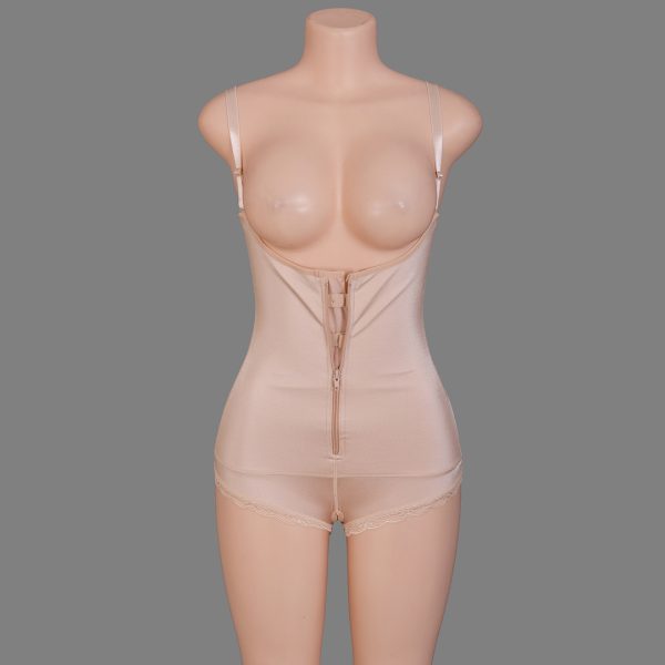 ⁦Zipper One-piece Shapewear, Postpartum Body Contouring Underwear⁩ - الصورة ⁦2⁩