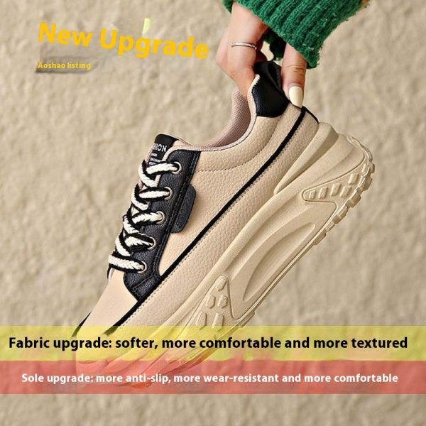⁦Women's Shoes All-match Height Increasing Casual Sneaker⁩ - الصورة ⁦7⁩
