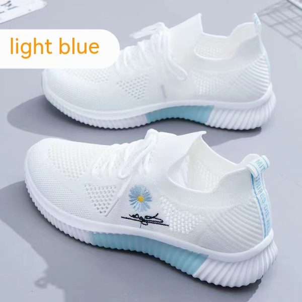 ⁦Women's Nude Shoes Leisure Sports Breathable Mesh Surface⁩ - الصورة ⁦6⁩