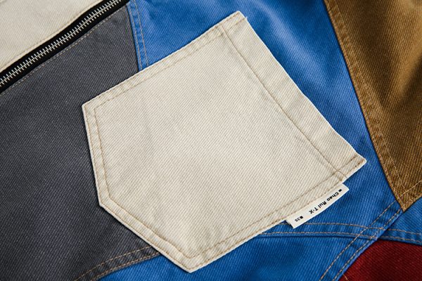 ⁦Stitching Loose Jacket Men And Women⁩ - الصورة ⁦10⁩