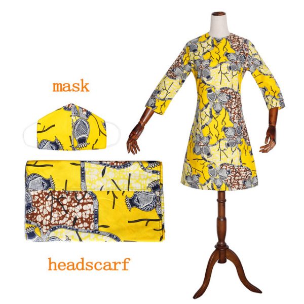 ⁦African Print Dress Outfit For Women Dashiki Top Shirts⁩ - الصورة ⁦2⁩