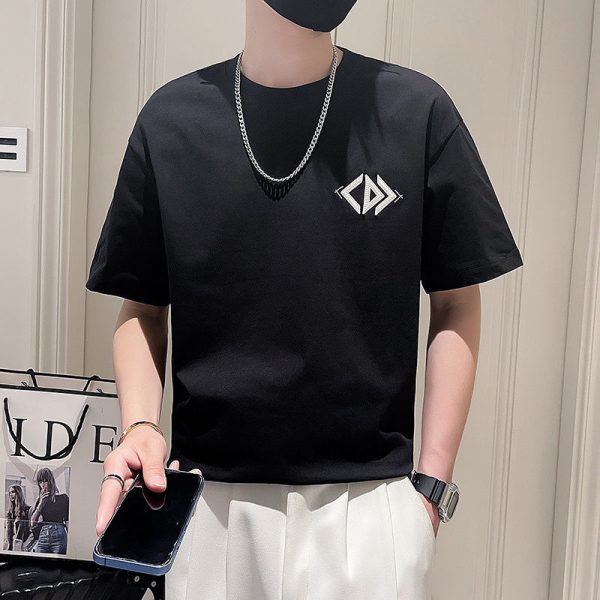 ⁦Summer Heavy Bottoming Shirt Men⁩ - الصورة ⁦5⁩