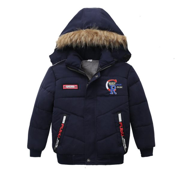⁦Small And Medium-Sized Boys Cotton-Padded Jackets⁩ - الصورة ⁦10⁩