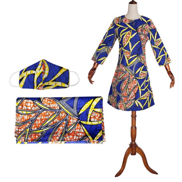 ⁦African Print Dress Outfit For Women Dashiki Top Shirts⁩ - الصورة ⁦4⁩