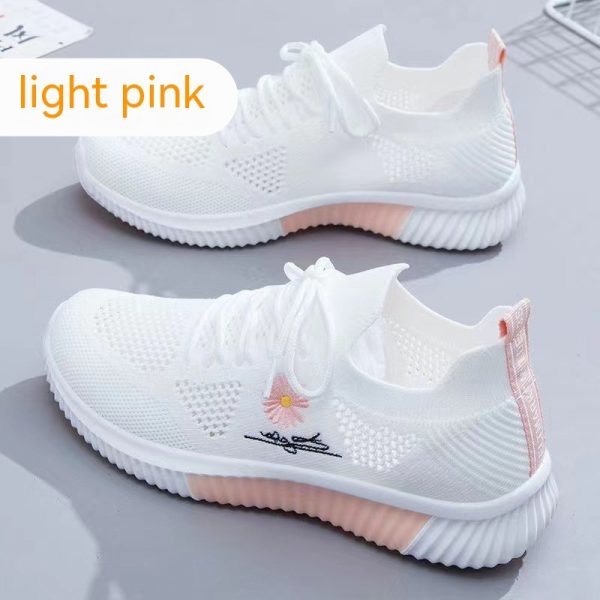 ⁦Women's Nude Shoes Leisure Sports Breathable Mesh Surface⁩ - الصورة ⁦7⁩