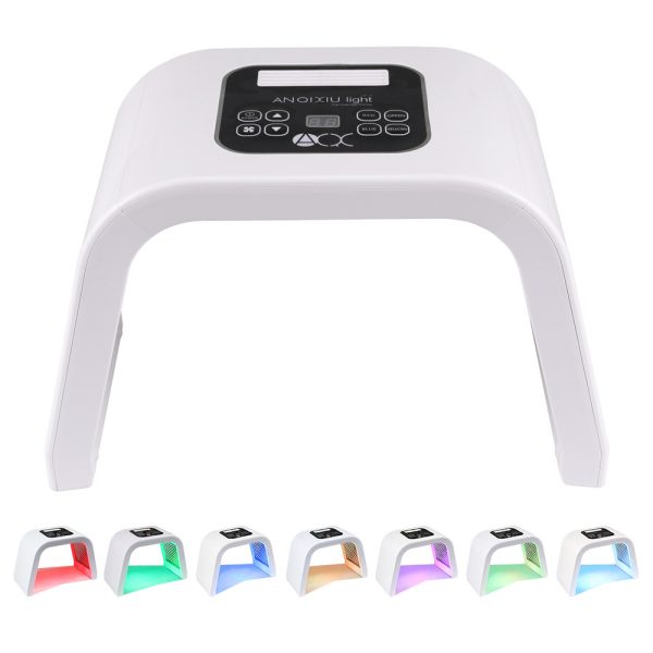 ⁦7 Colors PDF Led Light Therapy LED Mask Skin Rejuvenation Photon Device Spa Acne Remover Anti-Wrinkle Red Led Light Treatment⁩ - الصورة ⁦5⁩