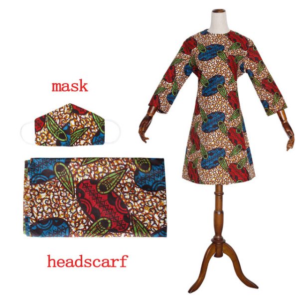 ⁦African Print Dress Outfit For Women Dashiki Top Shirts⁩ - الصورة ⁦3⁩