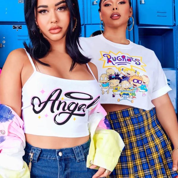 ⁦Angel strap T-shirt⁩ - الصورة ⁦4⁩