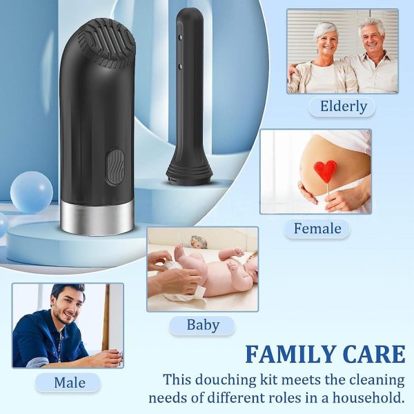 ⁦Butt Wash Portable Private Parts Will Produce Vagina Health Care Faucet Baby Hemorrhoids Electric Cleaner⁩ - الصورة ⁦3⁩