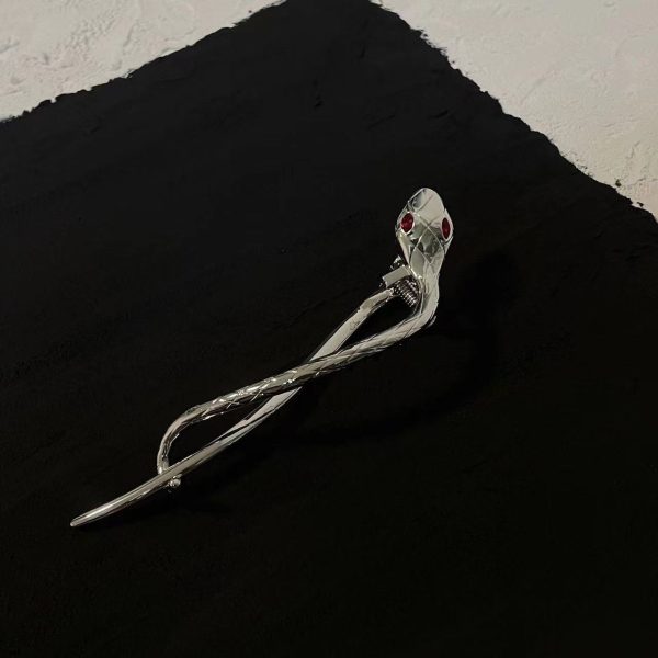 ⁦Women's Fashion Personality Snake Hair Accessories⁩ - الصورة ⁦5⁩