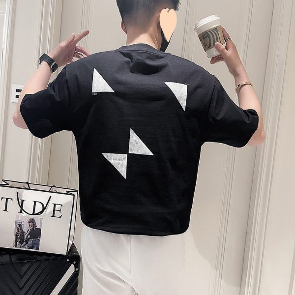 ⁦Summer Heavy Bottoming Shirt Men⁩ - الصورة ⁦3⁩