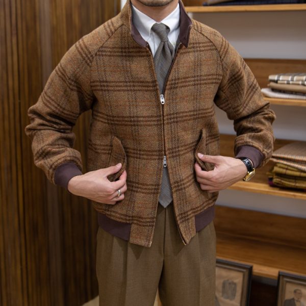 ⁦Wool Vintage G9 Warm Jacket Italian Style⁩ - الصورة ⁦2⁩