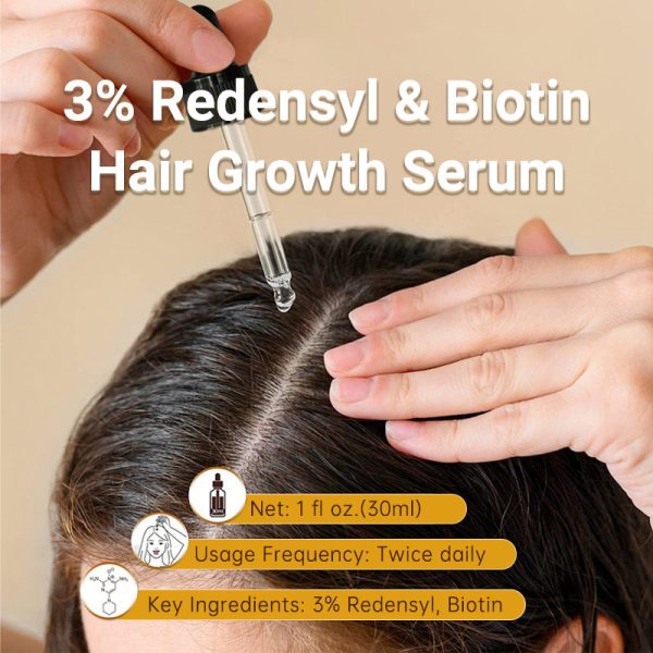 ⁦Biotin Hair Growth Rosemary Thick⁩ - الصورة ⁦2⁩