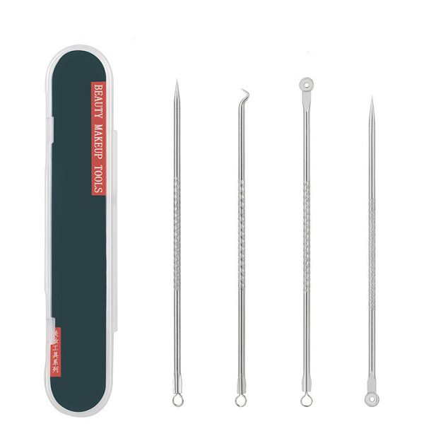 ⁦Acne Needle 4 Piece Set Stainless Steel Acne Needle Beauty⁩ - الصورة ⁦3⁩