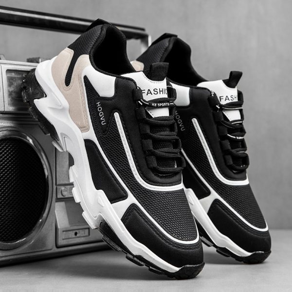 ⁦Breathable Sneaker Men's Mesh Running Shoes⁩ - الصورة ⁦2⁩