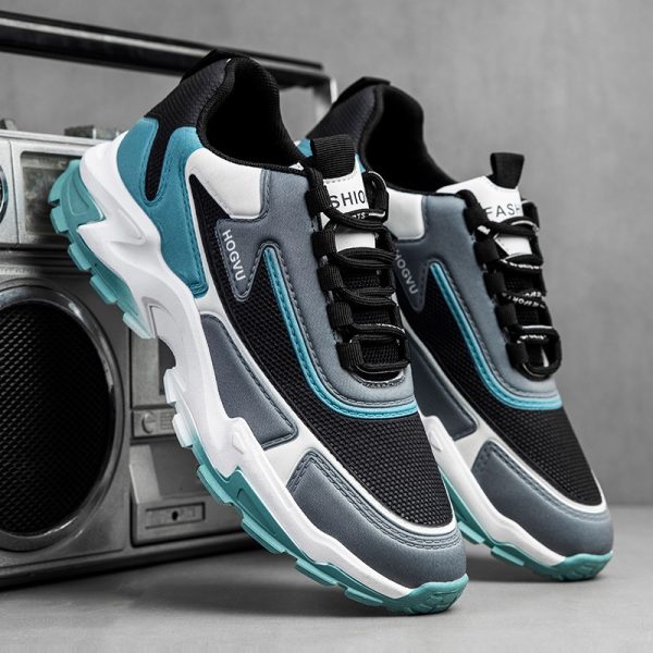 ⁦Breathable Sneaker Men's Mesh Running Shoes⁩ - الصورة ⁦3⁩