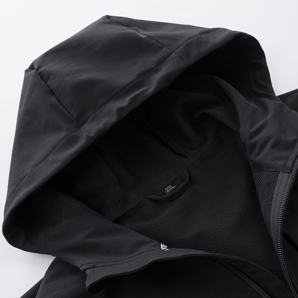 ⁦Men's movement in the spring and autumn season, men's single layer elastic mountaineering jackets, waterproof, windproof, breathable and caprant riding clothes⁩ - الصورة ⁦3⁩