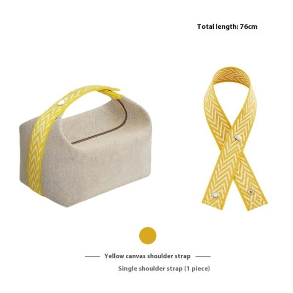 ⁦Wash Bag, Armpit Canvas Shoulder Strap, Inner Liner Accessories⁩ - الصورة ⁦10⁩